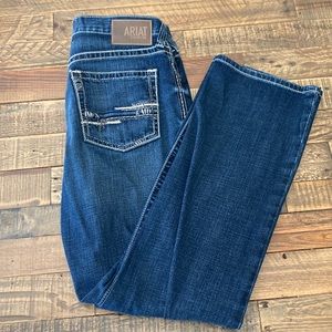 Ariat denim jeans. Mens bootcut size 33x34